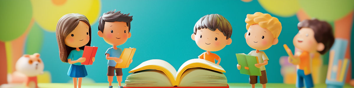 Spanish tutor teaching children in Dallas classroom