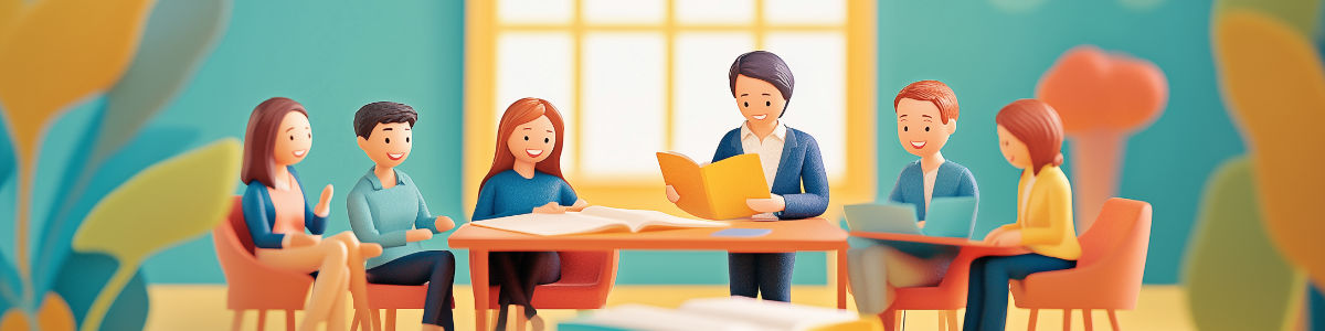 Corporate employees in Dallas attending workplace Spanish training